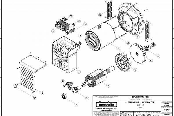 Mecc Alte BTP3-1L/4