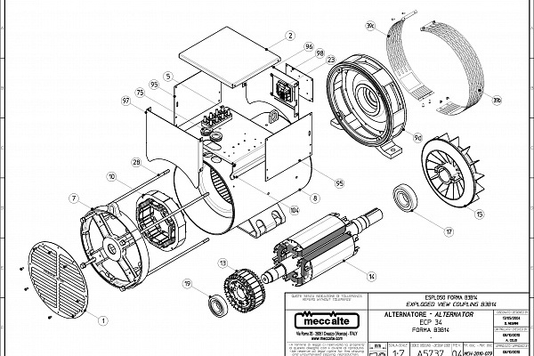 Mecc Alte ECP34-1L/4 A