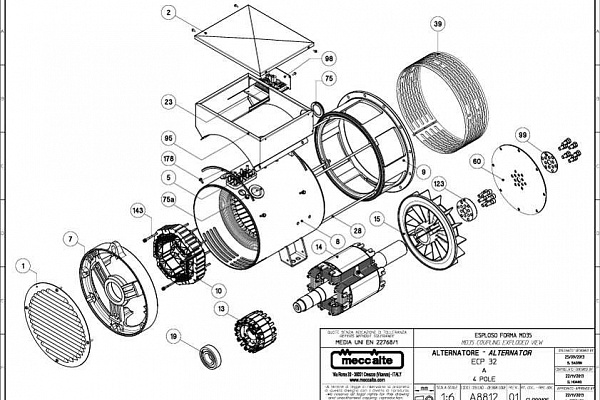 Mecc Alte ECP32-3L/4 A