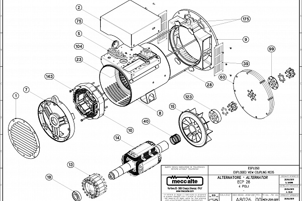 Mecc Alte ECP28-2L/4 A