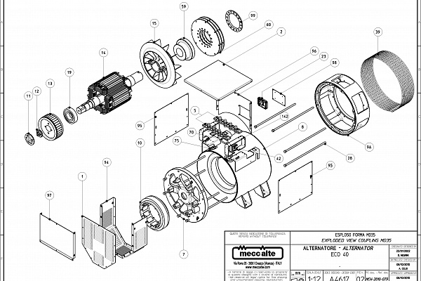 Mecc Alte ECO40-1S/4 A